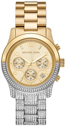 Michael Kors Runway Zloty/Pozlacana Ø38 mm MK7329