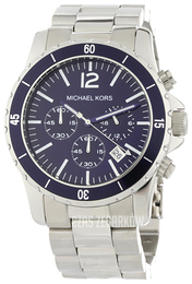 Michael Kors Niebieski/Stal Ø45 mm MK8123