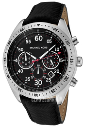 Michael Kors Czarny/Tkanina Ø45 mm MK8138