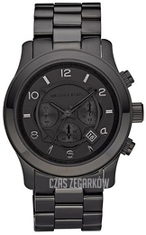 Michael Kors Runway Czarny/Stal Ø45 mm MK8157