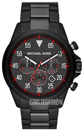 Michael Kors Czarny/Stal Ø45 mm MK8332