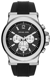 Michael Kors Czarny/Guma Ø48 mm MK8336