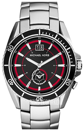 Michael Kors Jetmaster Czarny/Stal Ø45 mm MK8401
