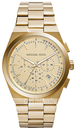 Michael Kors Channing Żółte złoto/Stal w odcieniu złota Ø43 mm MK8404