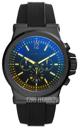 Michael Kors Niebieski/Guma Ø48 mm MK8406