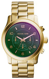 Michael Kors Wielokolorowy/Stal w odcieniu złota Ø45 mm MK8407