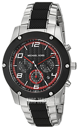 Michael Kors Caine Czarny/Stal Ø45 mm MK8474