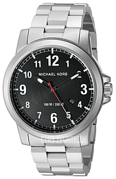 Michael Kors Paxton Czarny/Stal Ø43 mm MK8500