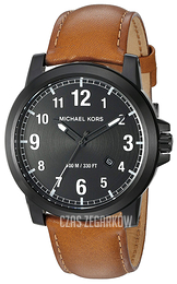 Michael Kors Paxton Czarny/Skóra Ø43 mm MK8502