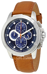 Michael Kors Ryker Niebieski/Skóra Ø43 mm MK8518