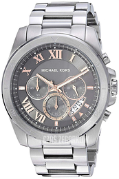 Michael Kors Brecken Szary/Stal Ø44 mm MK8609
