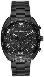 Michael Kors Czarny/Stal Ø43 mm MK8615