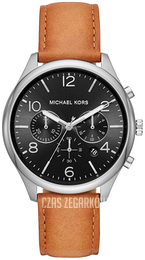 Michael Kors Czarny/Skóra Ø42 mm MK8661