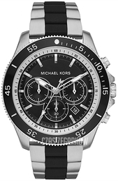 Michael Kors Czarny/Stal Ø44 mm MK8664