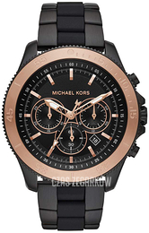 Michael Kors Czarny/Guma Ø45 mm MK8666