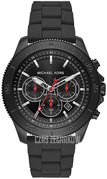 Michael Kors Czarny/Guma Ø45 mm MK8667