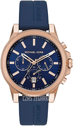 Michael Kors Niebieski/Guma Ø44 mm MK8698