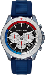 Michael Kors Czarny/Guma Ø45 mm MK8708