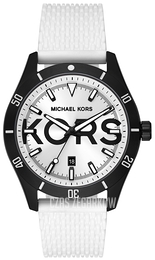 Michael Kors Layton Biały/Guma Ø44 mm MK8893