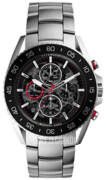 Michael Kors Jetmaster Czarny/Stal Ø43 mm MK9011