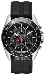 Michael Kors Czarny/Guma Ø45 mm MK9013