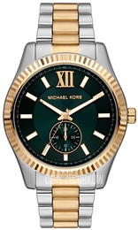 Michael Kors Lexington Zielony/Stal Ø45 mm MK9063
