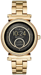 Michael Kors Smartwatch Ekran LCD/Stal w odcieniu złota Ø42 mm MKT5021