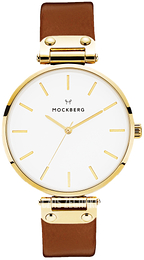 Mockberg Original Biały/Stal w odcieniu złota Ø38 mm MO511