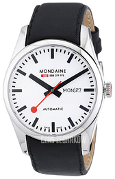 Mondaine Biały/Skóra Ø42 mm A132.30345.11SBB