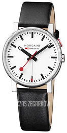 Mondaine Evo Big Biały/Skóra Ø40 mm A468.30352.11SBB