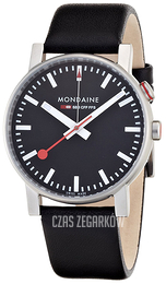 Mondaine Evo Big Czarny/Skóra Ø40 mm A468.30352.14SBB