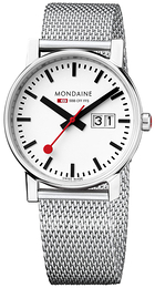 Mondaine Biały/Stal Ø30 mm A669.30305.11SBM