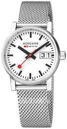 Mondaine Biały/Stal Ø30 mm MSE.30210.SM