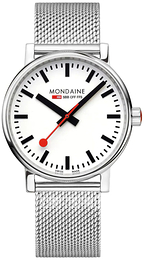 Mondaine Evo2 Biały/Stal Ø40 mm MSE.40110.SM