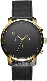 MVMT Chrono Czarny/Skóra Ø45 mm D-MC01-GL