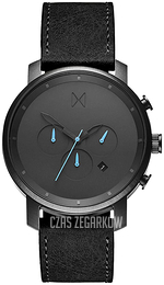 MVMT Chrono Szary/Skóra Ø45 mm D-MC01-GUBL