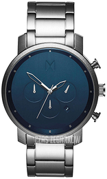 MVMT Chrono Niebieski/Stal Ø40 mm MC02-SBLU