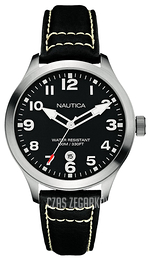 Nautica BFD 101 Czarny/Skóra Ø44 mm A09558G