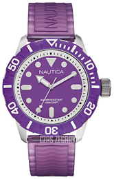 Nautica NSR Purpurowy/Guma Ø44 mm A09606G