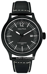 Nautica NCT Czarny/Skóra Ø45 mm A12604G