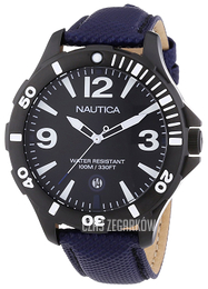 Nautica BFD 101 Czarny/Skóra Ø44 mm A13025G
