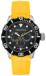 Nautica Multifunction Czarny/Guma Ø44 mm A13644G