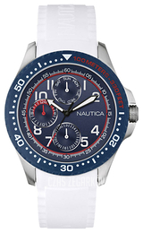 Nautica Multifunction Niebieski/Guma Ø44 mm A13683G