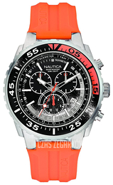 Nautica Chronograph Czarny/Żywica z tworzywa sztucznego Ø45 mm A14674G