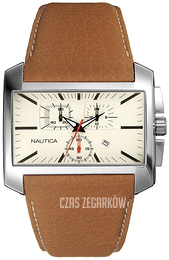 Nautica Chronograph Szampański/Skóra A15033