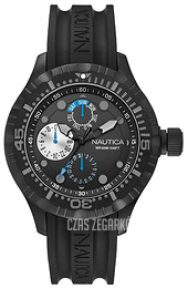 Nautica Multifunction Czarny/Guma Ø49 mm A16681G