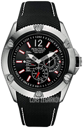 Nautica Nsr Czarny/Skóra Ø46 mm A17060G
