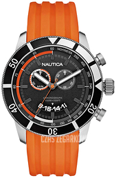Nautica Nsr Czarny/Żywica z tworzywa sztucznego Ø45 mm A17586G