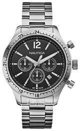 Nautica BFD 104 Czarny/Stal Ø44 mm A17639G