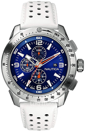Nautica Nst Niebieski/Skóra Ø48 mm A18549G